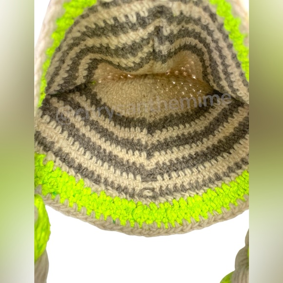 Handmade Knitted Viking Hat - Picture 3 of 12